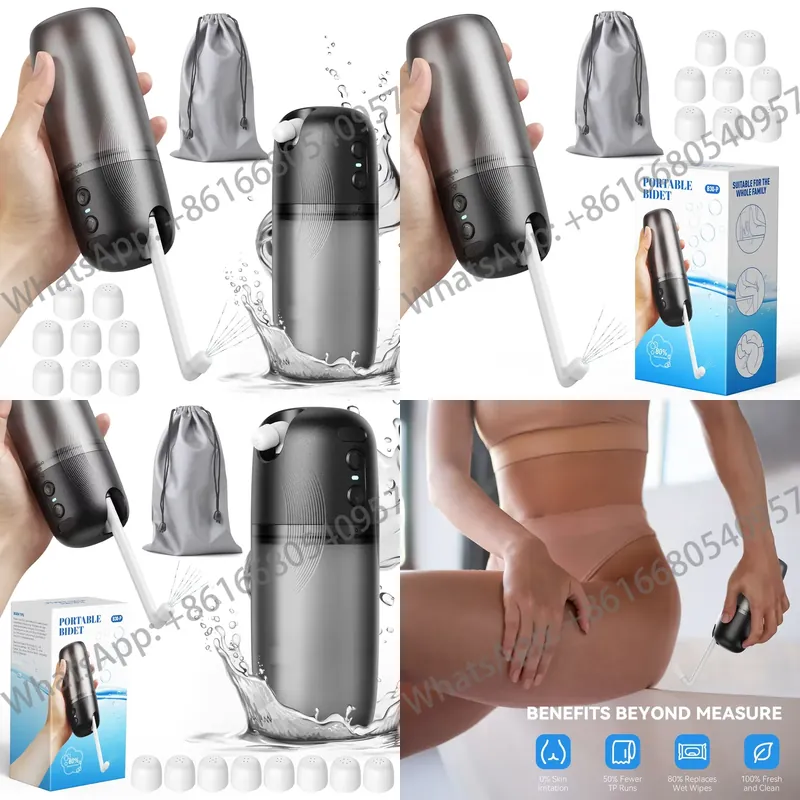 Smart Home Outdoor - Opvouwbare 2000mAh persoonlijke draagbare buiten bidet