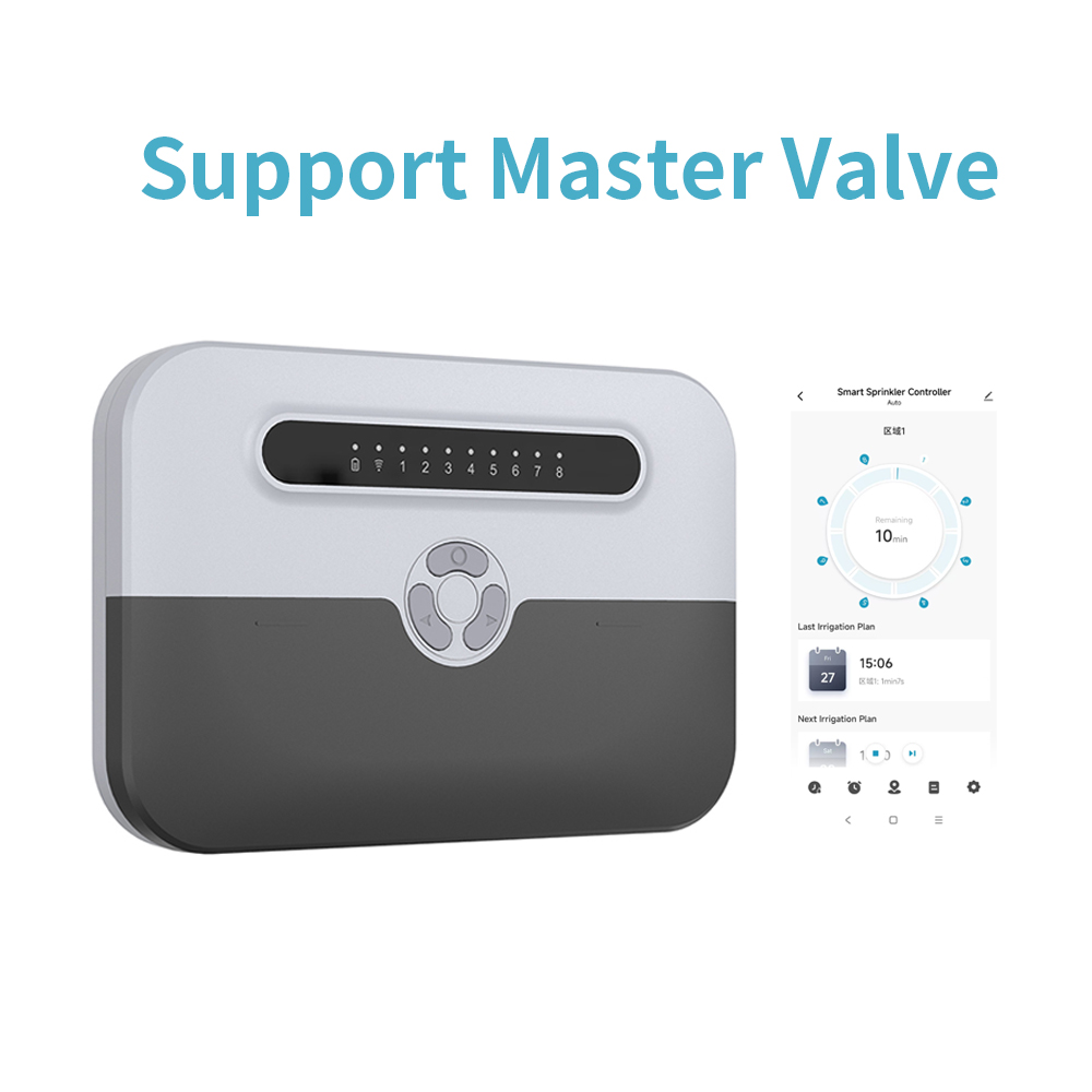 Wifi Water Sensor - PowXla Tuya Smart WiFi Sprinklercontroller 8-zone