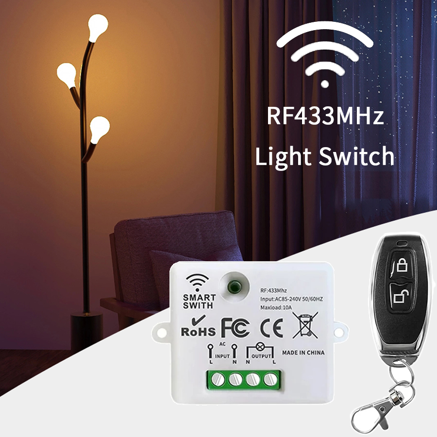 Smart Ir Remote Controller - RF 433MHz Draadloze Afstandsbediening Schakelaar Smart