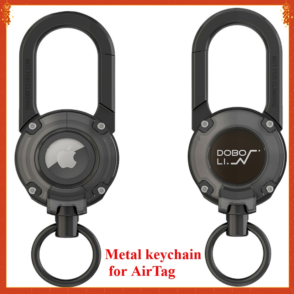 Smart Home Iot - Voor AirTag Houder Sleutelhanger, Legering Auto