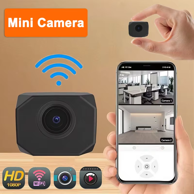 Smart Home Remote Control - 4K HD WiFi-beveiligingscamera voor thuis Mini
