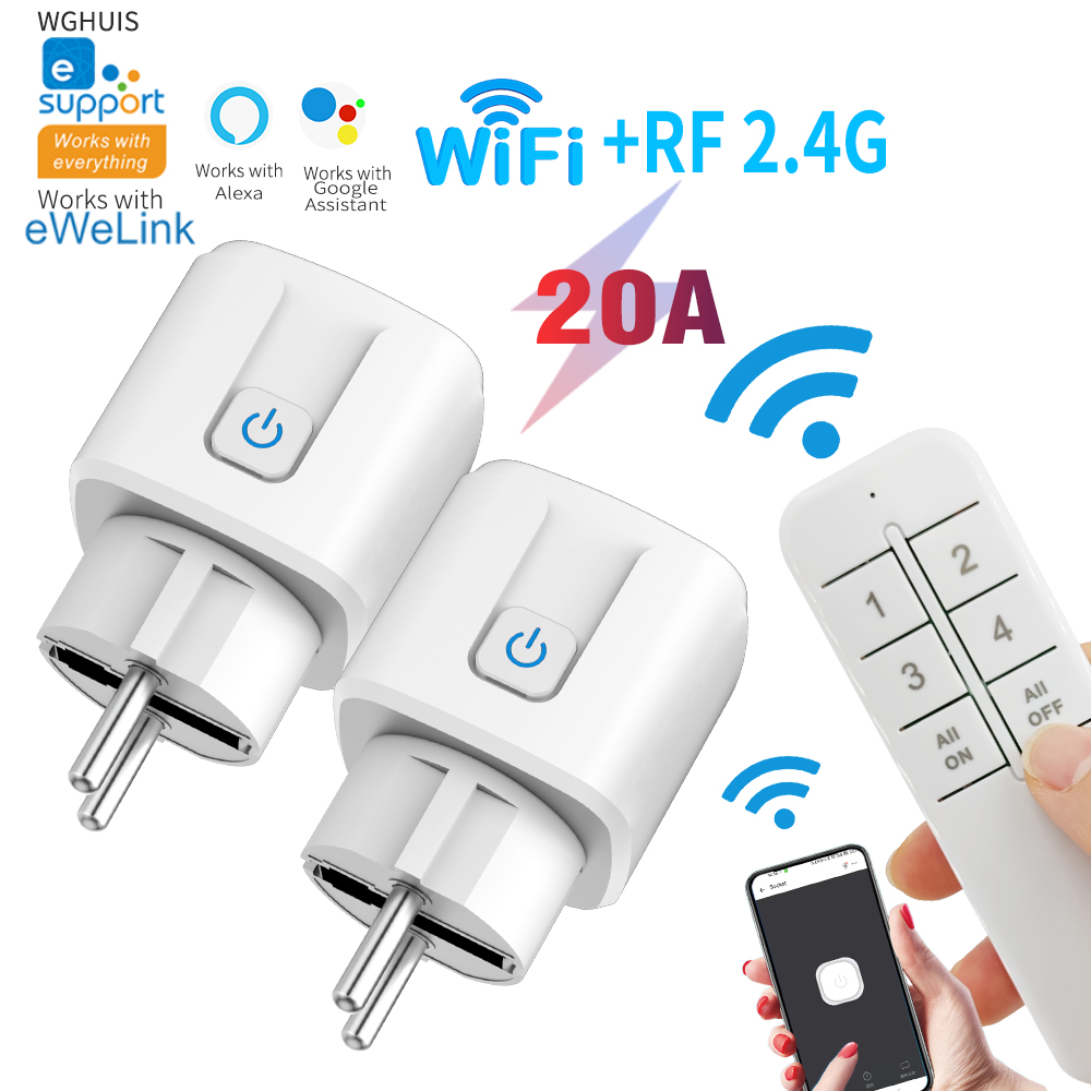 Smart Ir Remote Controller - EWeLink 20A WiFi Smart Socket Draadloze