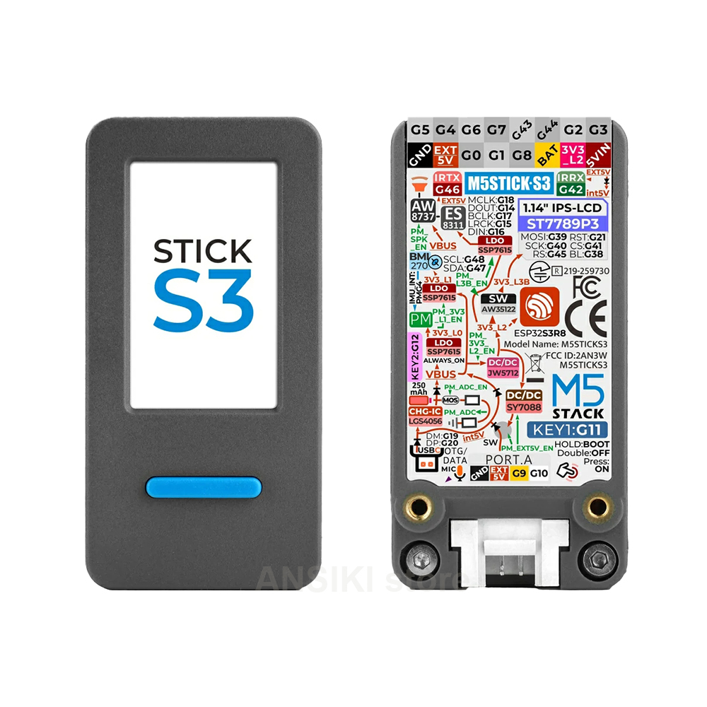 Smart Home Iot - M5Stack M5StickS3 ESP32-S3 IoT-ontwikkelkit Draagbaar met
