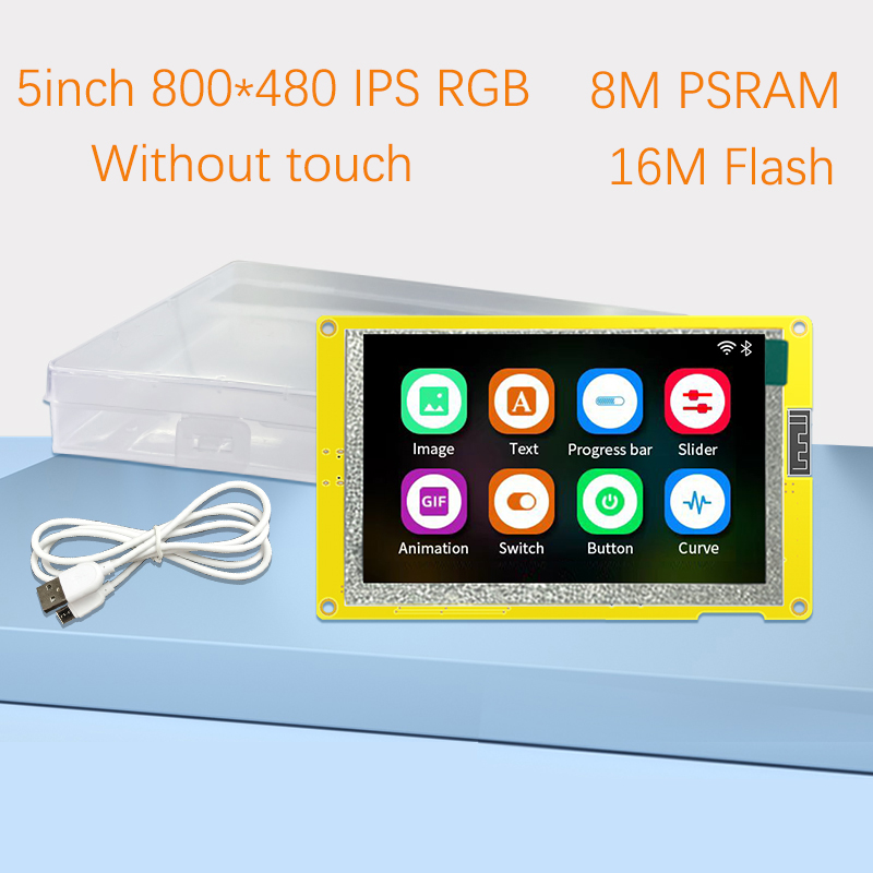 Smart Home Arduino - ESP32-S3 5 Inch Ips Tft Scherm