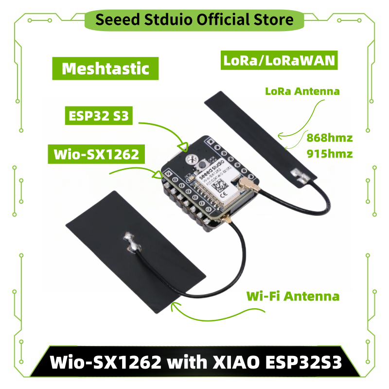 Smart Home Arduino - ESP32 S3 LoRa Meshtastic LoRa Module