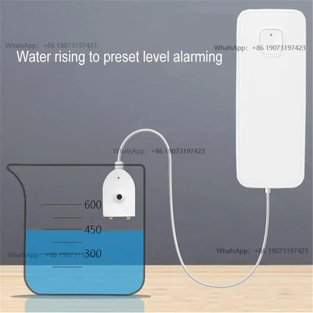 Wifi Water Leak Detector - Slimme waterleksensor met geluidsdetector van 80