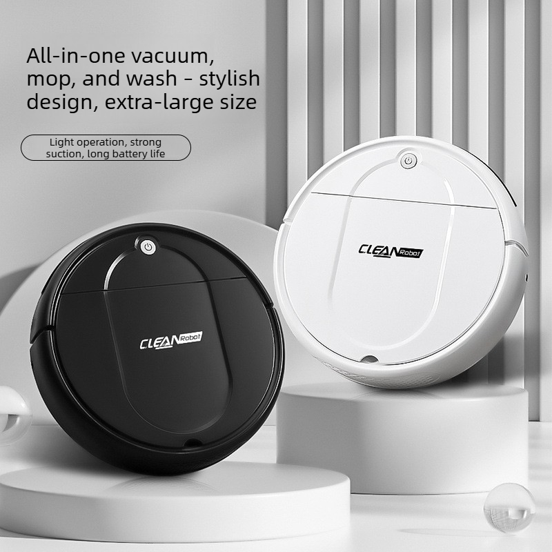 Smart Home Robot - Oplaadbare slimme stofzuiger 3-in-1 veeg-, dweil-