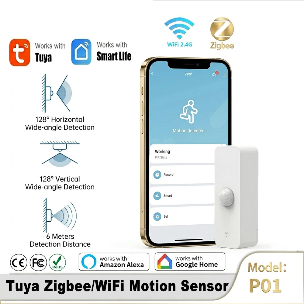 Smart Home Ikea - Slimme PIR-bewegingssensor WiFi Zigbee bewegingsmelder voor
