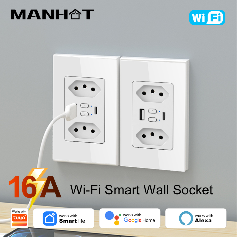 Smart Ir Remote Controller - MANHOT Wifi Smart Brazil Socket Switch