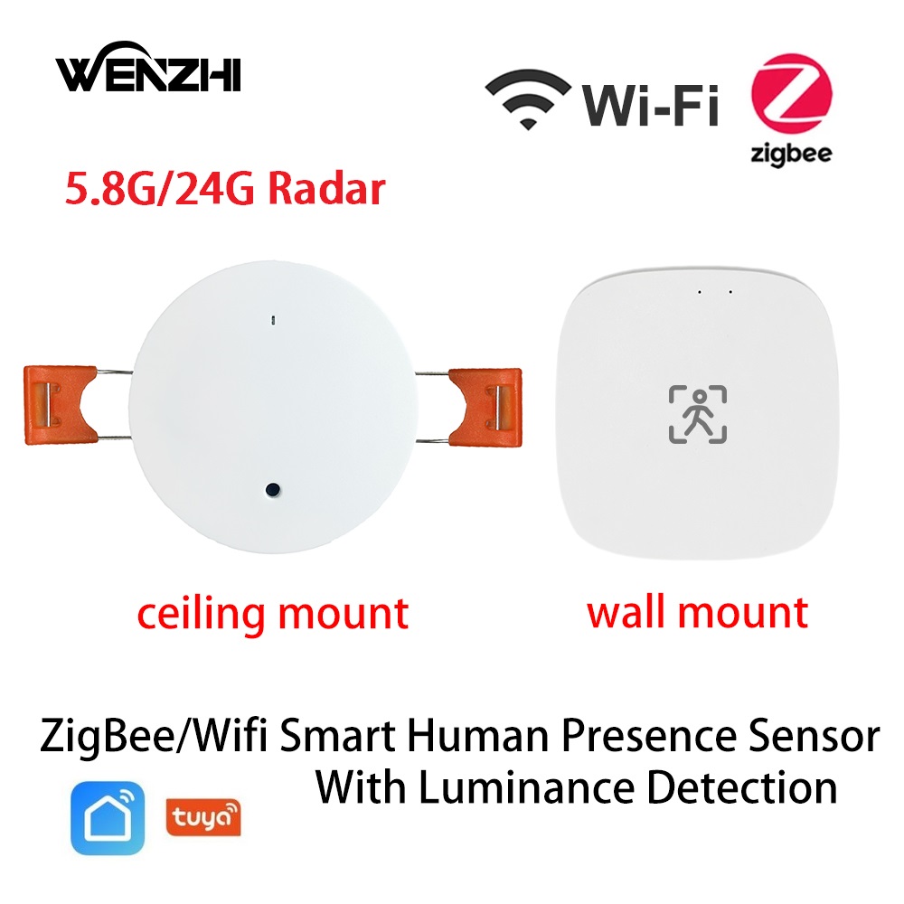 Smart Home Outdoor - ZigBee Wifi MmWave Menselijke aanwezigheid Bewegingssensor