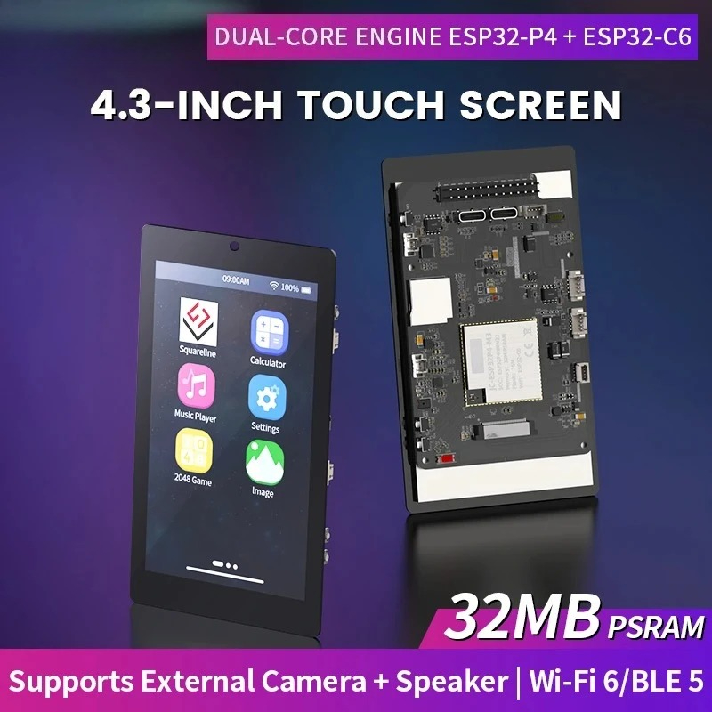 Smart Home Iot - 4,3 inch 480x800 IPS capacitief touchscreen
