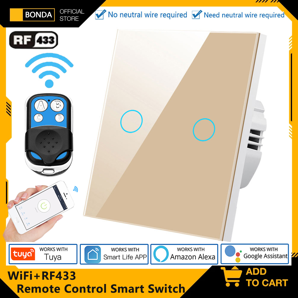 Smart Ir Remote Controller - Tuya EU WiFi + RF433 Slimme