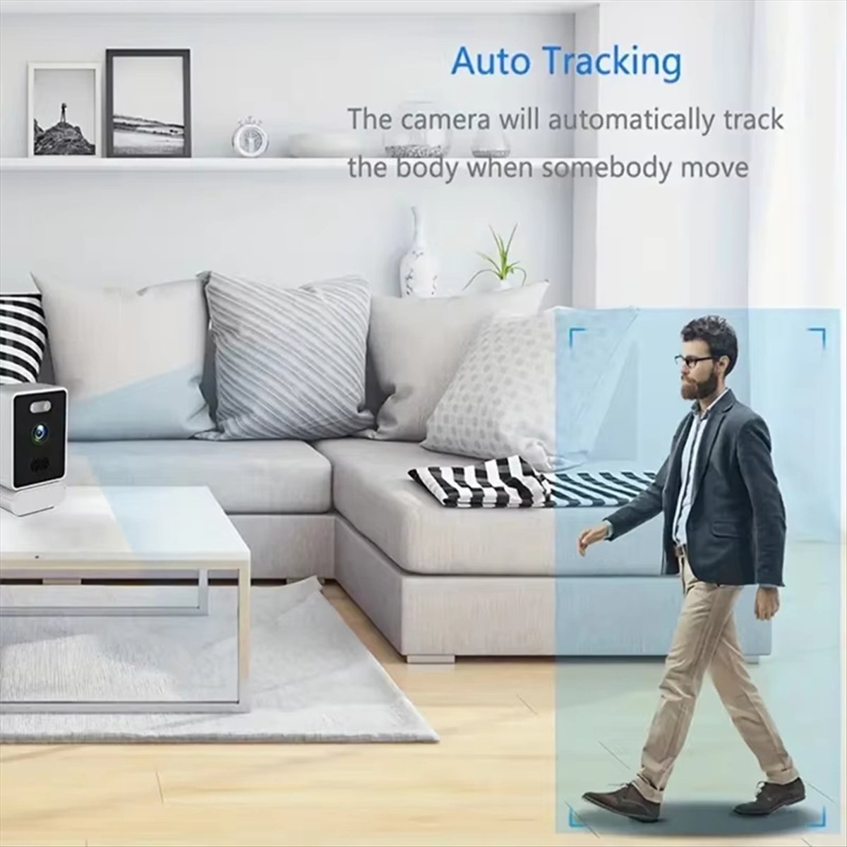 Smart Home Outdoor Camera - A73T HD IP-camera Draadloze bewaking buitenshuis