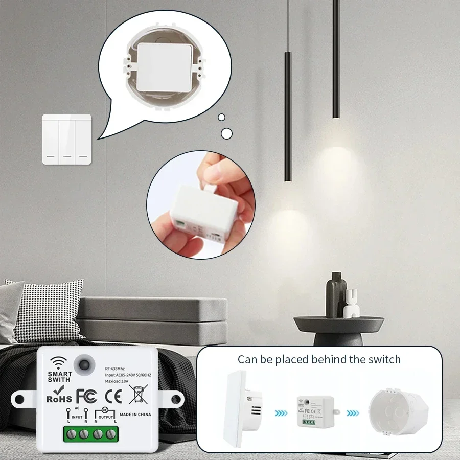 RF 433MHz Draadloze Afstandsbe - Smart Ir Remote Controller recensie en prijs
