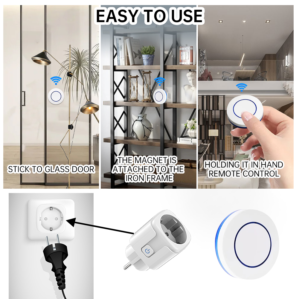 Draadloze stopcontact RF433 Sm - Smart Home Or Smart Home recensie en prijs