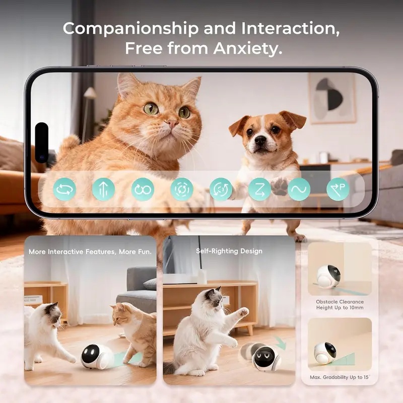 Beweegbare Indoor Huisdierrobo - Smart Home Robot recensie en prijs