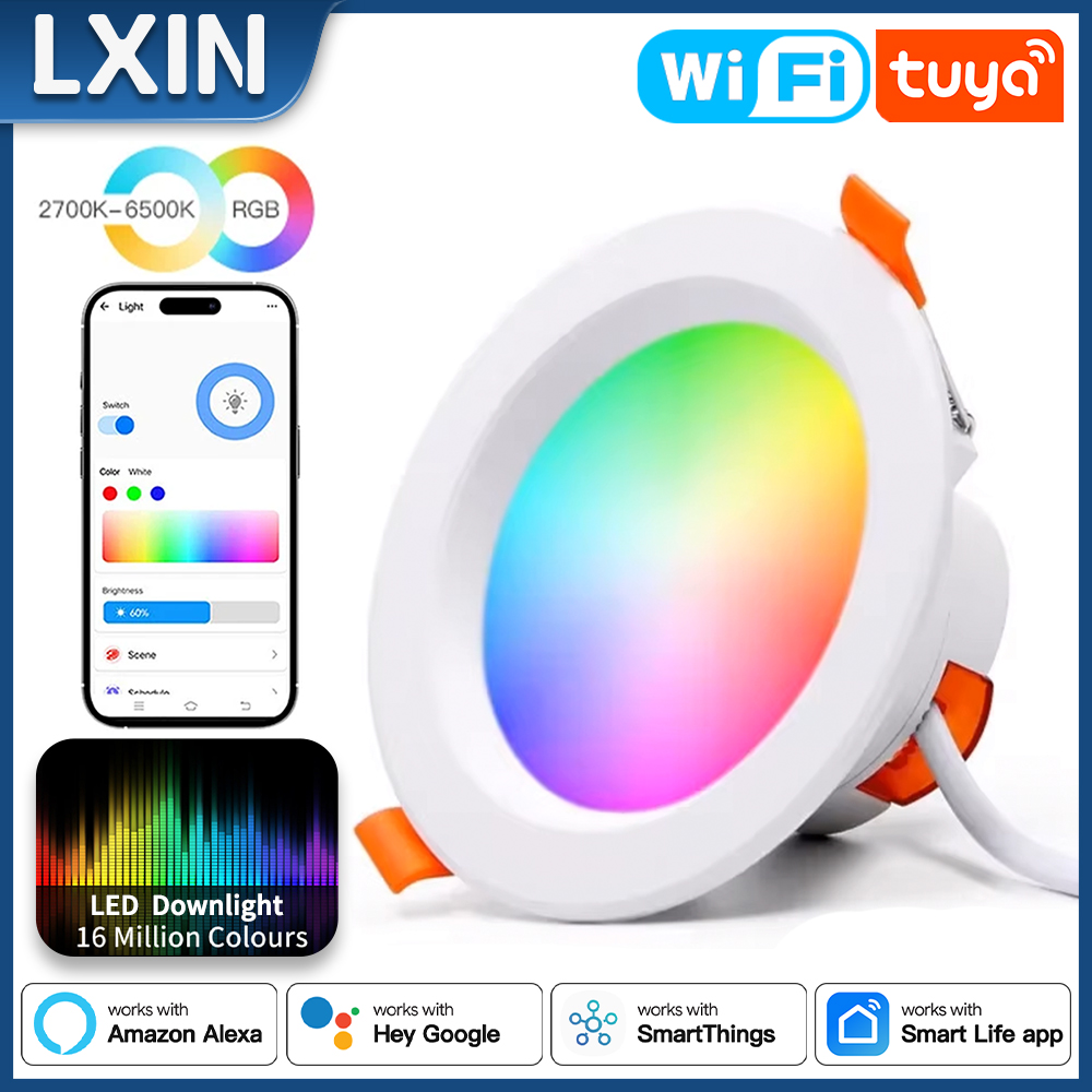 Lxin Tuya Downlight WIFI, 7/9/ - Smart Home Furniture recensie en prijs