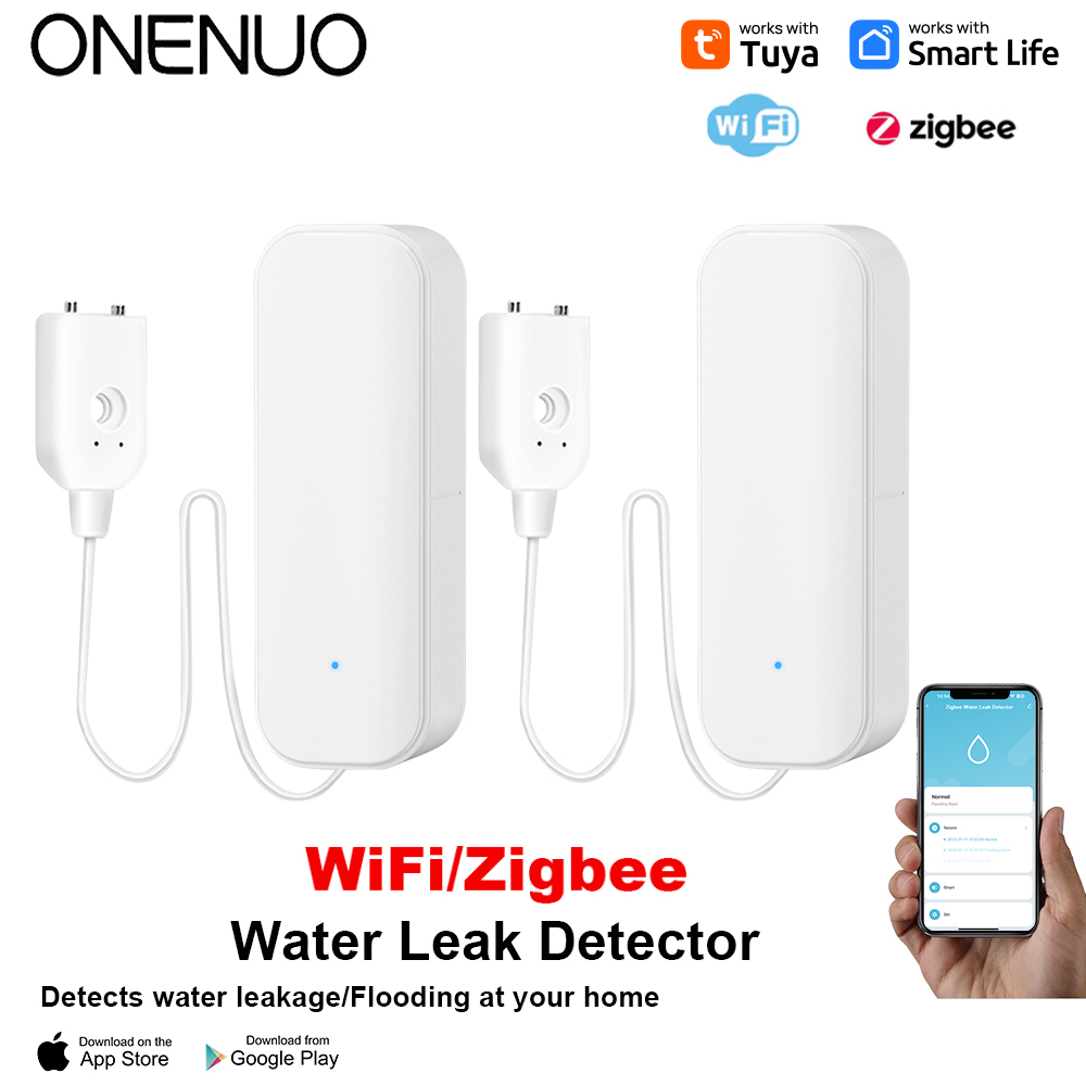 WiFi/Zigbee Watersensor Tuya L - Wifi Water Sensor recensie en prijs