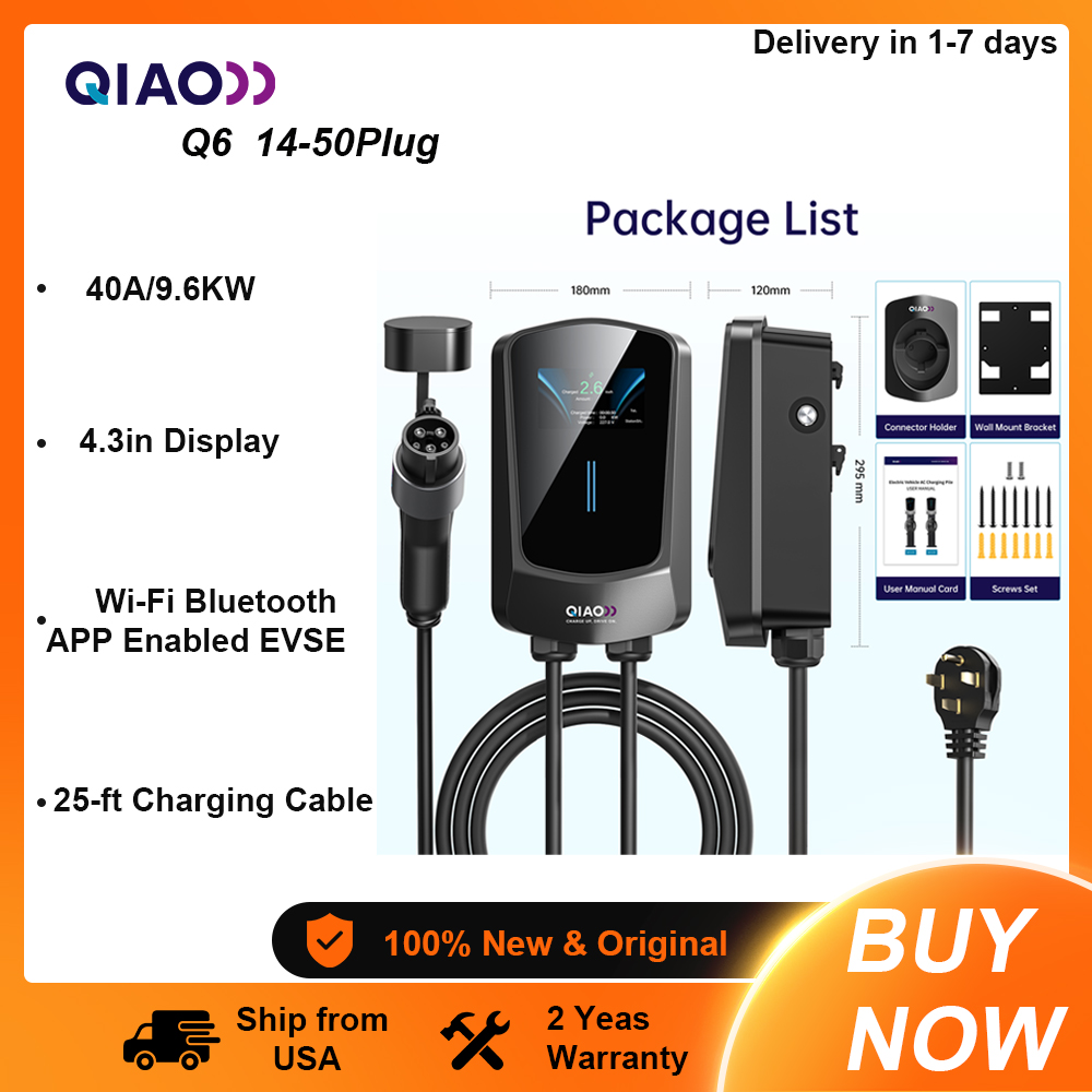 QIAO niveau 2 oplader voor ele - Smart Home Outdoor recensie en prijs