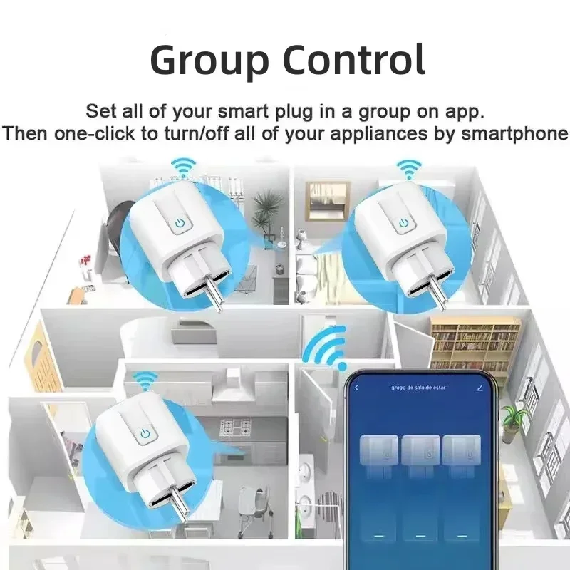 WiFi of Zigbee 3.0 EU Smart Pl - Smart Home Or Smart Home recensie en prijs