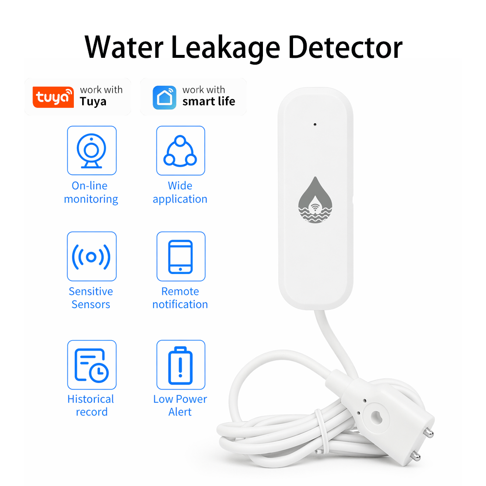 YFK WiFi/Zigbee Waterlekkage A - Wifi Water Leak Detector recensie en prijs