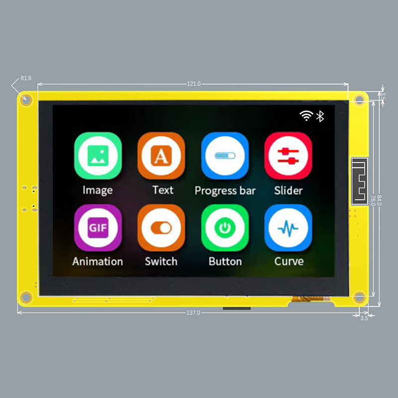 ESP32-S3 5 Inch Ips Tft Scherm - Smart Home Arduino recensie en prijs