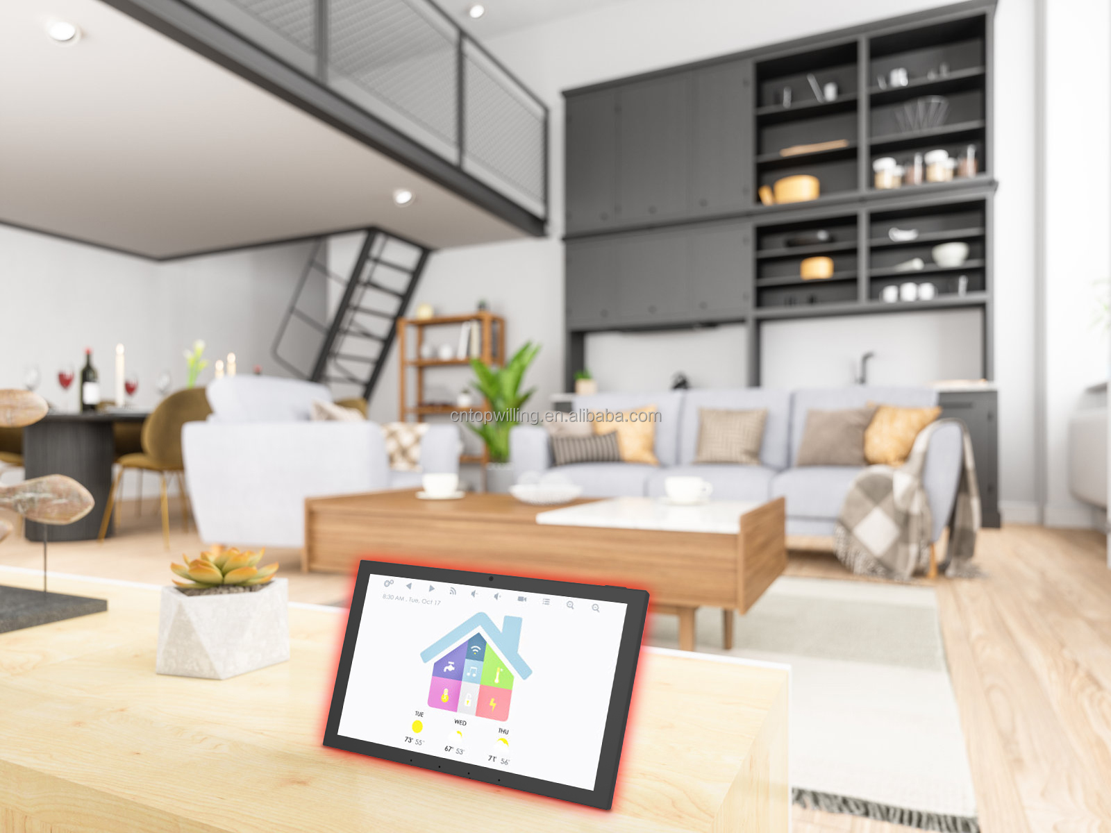 POE Tablet Inwall Mount RK3576 - Smart Home Os recensie en prijs