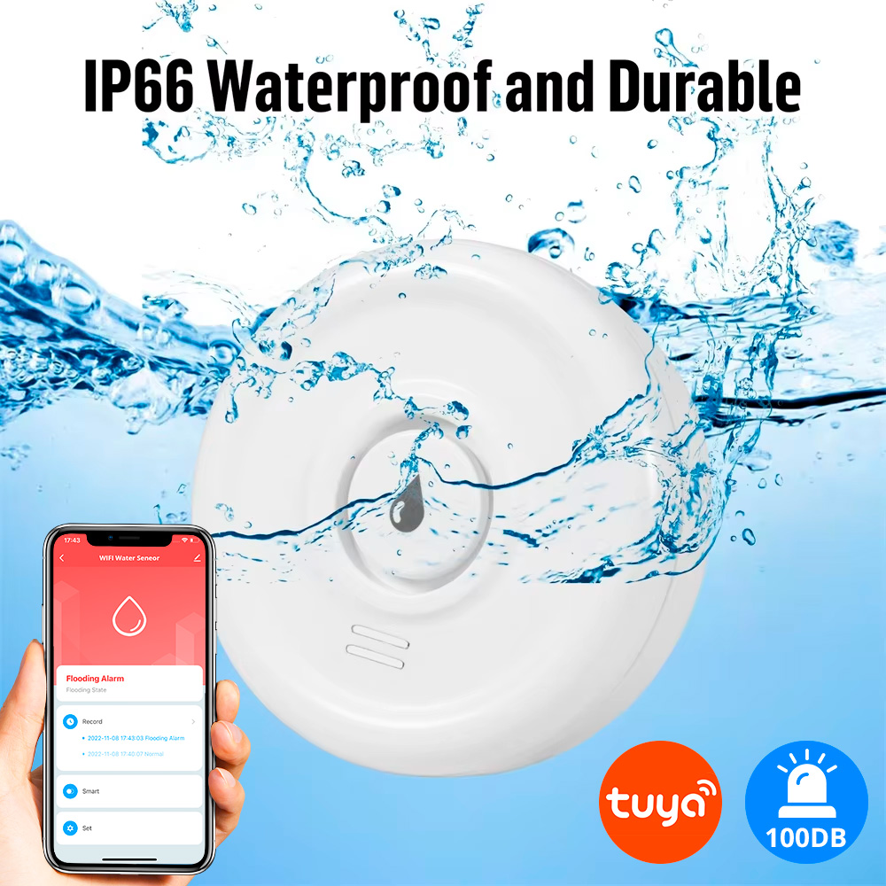 KERUI Tuya Smart Life WiFi Wat - Wifi Water Leak Detector recensie en prijs