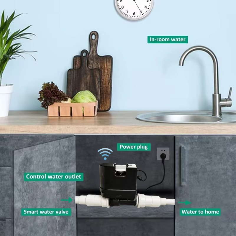 WiFi slimme waterklep met debi - Wifi Water Leak Detector recensie en prijs