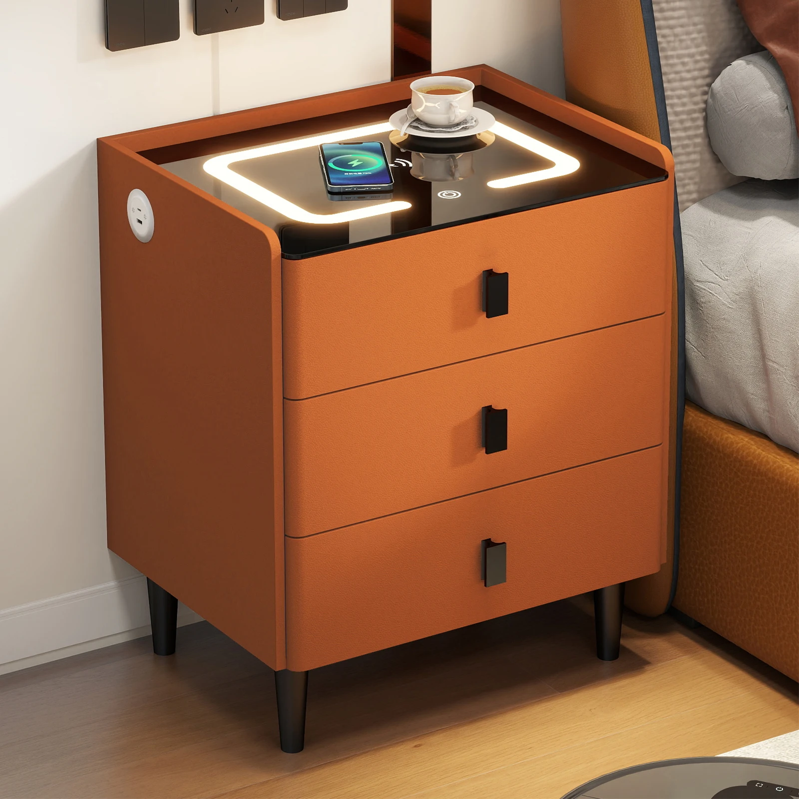Modern zwart draadloos oplaadb - Smart Home Or Smart Home recensie en prijs