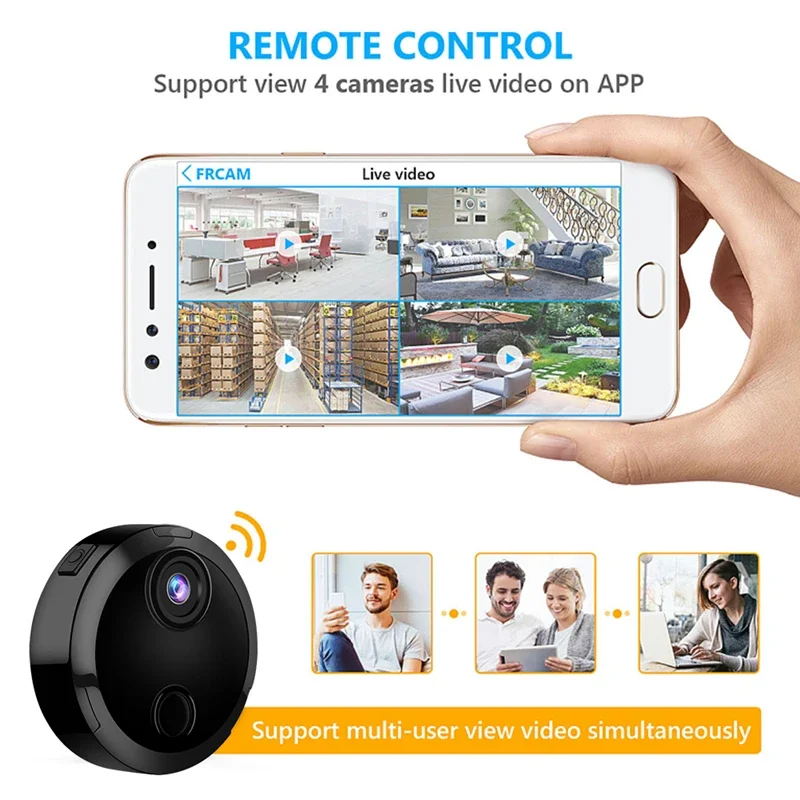 Nieuwe Mini 1080P WiFi Draadlo - Smart Home Outdoor Camera recensie en prijs