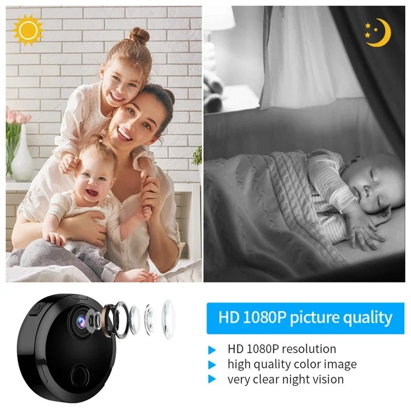 Nieuwe Mini 1080P WiFi Draadlo - Smart Home Outdoor Camera recensie en prijs