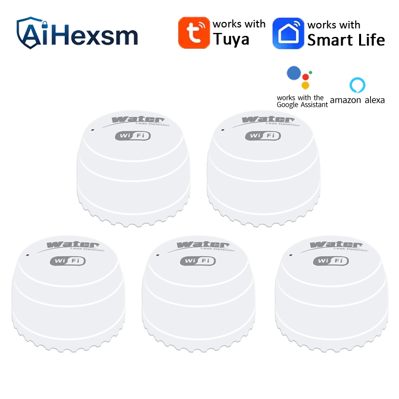 Tuya WiFi Waterlekdetector Ove - Wifi Water Leak Detector recensie en prijs
