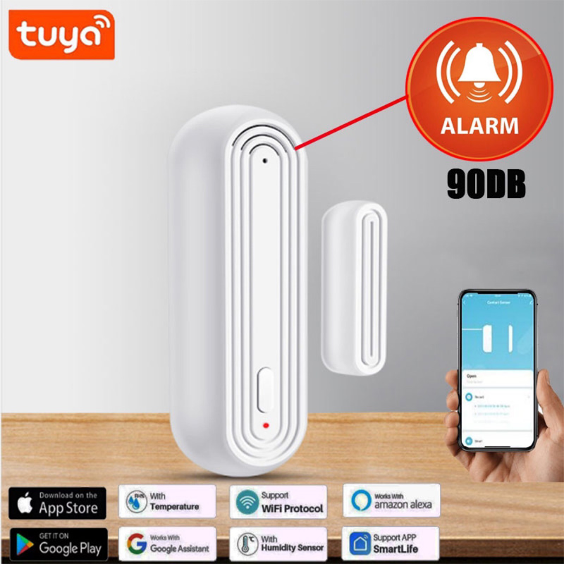 Tuya Smart WiFi Alarm Deur Raa - Wireless Door Sensor recensie en prijs