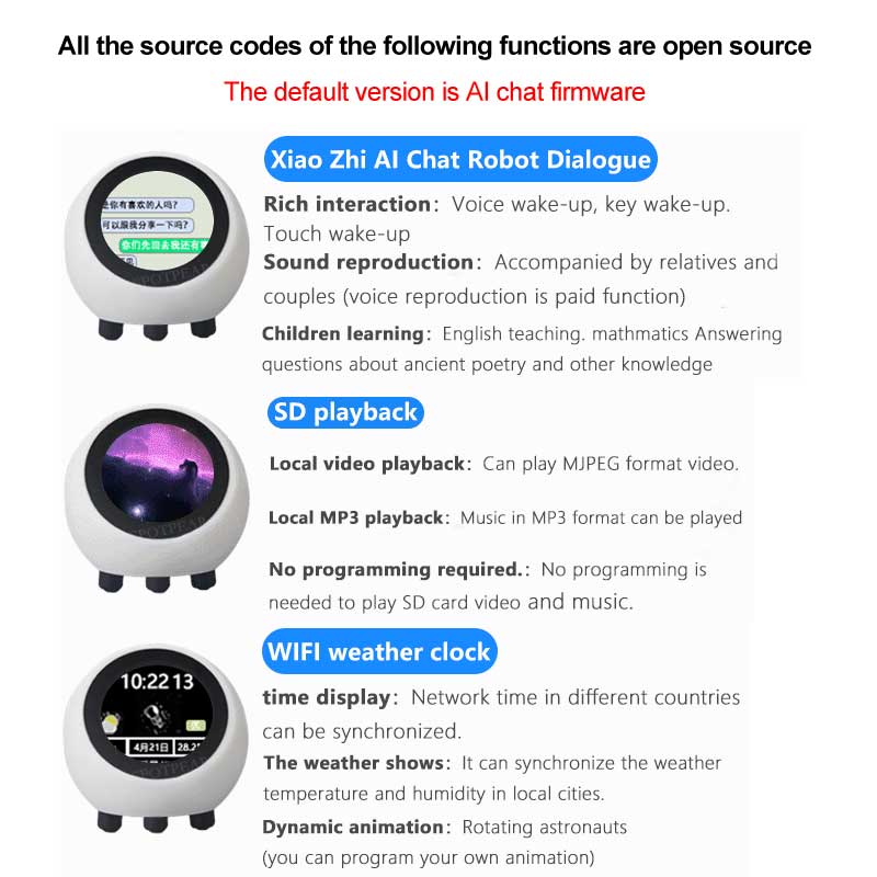 ESP32 S3 1.28 inch N16R8 Devel - Smart Home Robot recensie en prijs