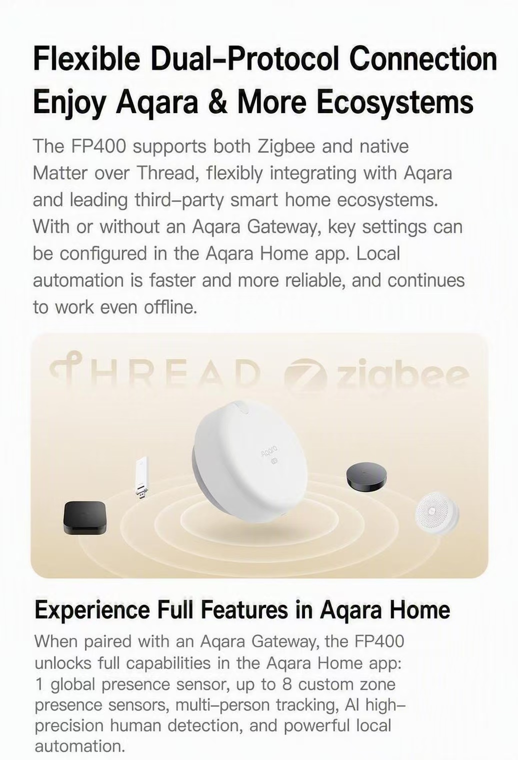 Aqara FP400 AI millimetergolf  - Smart Home Iot recensie en prijs