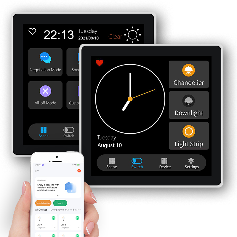 FUERS 4-inch touchscreen Multi - Smart Home Sistem recensie en prijs