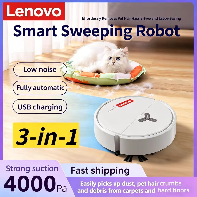 Lenovo 3-in-1 Slimme Veegrobot - Smart Home Robot recensie en prijs