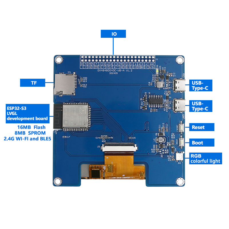 4 inch 480×480 IPS TFT Vierkan - Smart Home Arduino recensie en prijs