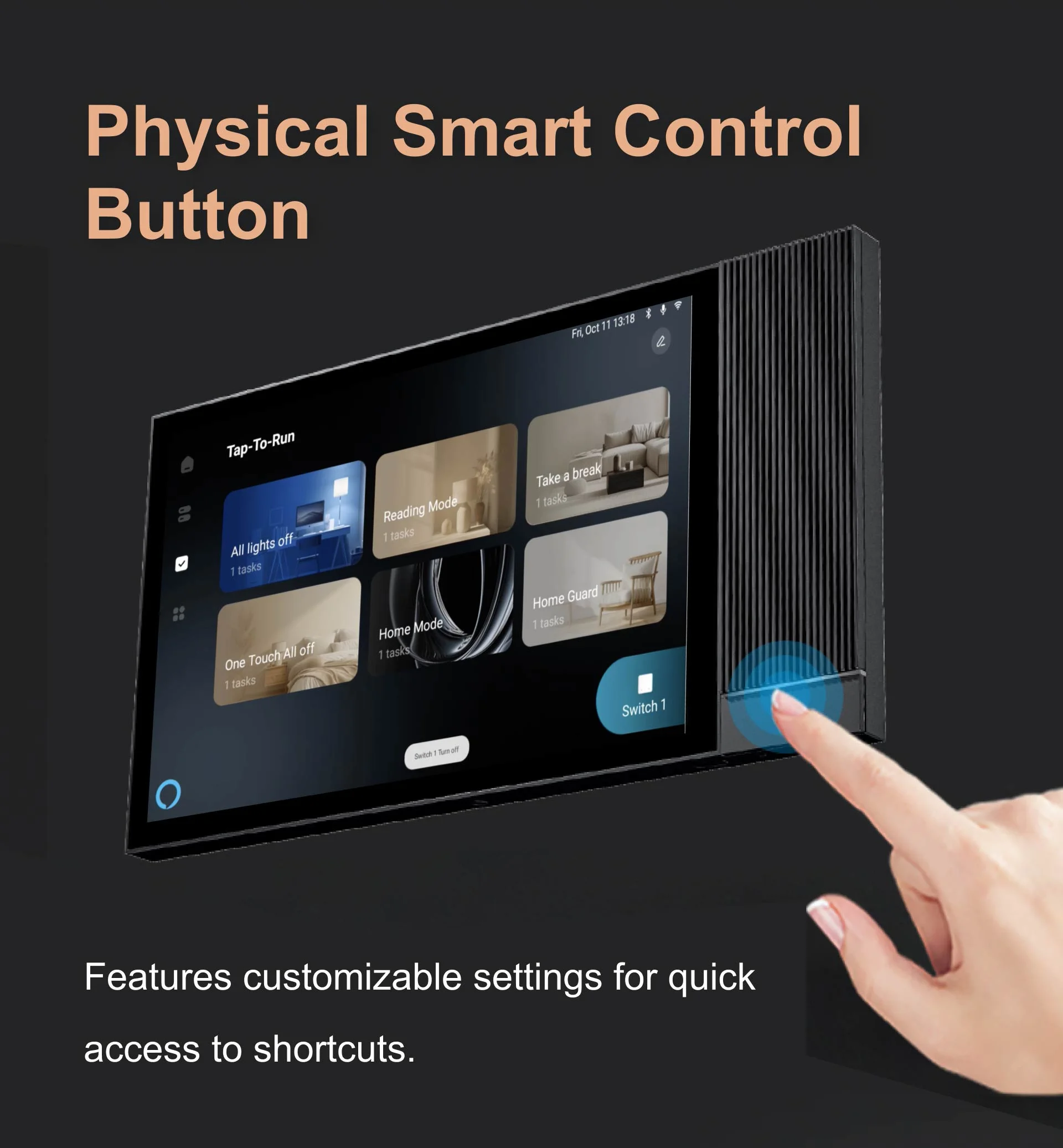 TYSH 8 inch Tuya Smart Control - Smart Home Os recensie en prijs