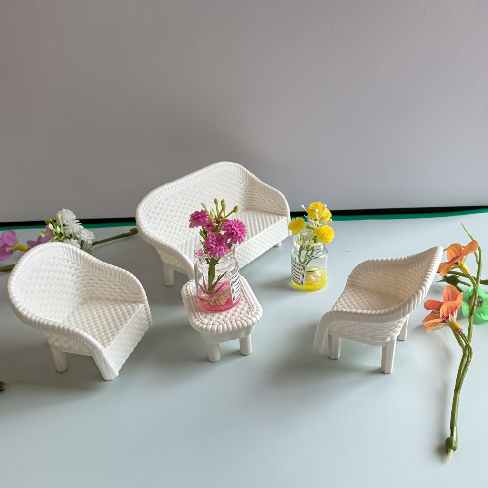 4 mini-koffietafel- en stoelde - Smart Home Furniture recensie en prijs