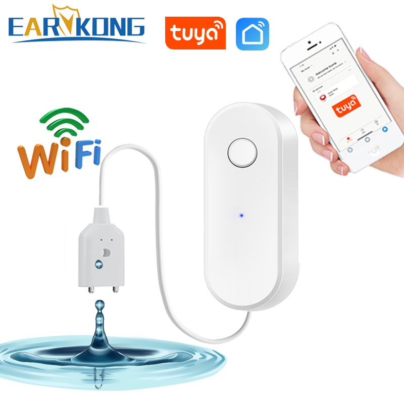 Earykong Tuya Wifi Waterlekkag - Wifi Water Leak Detector recensie en prijs