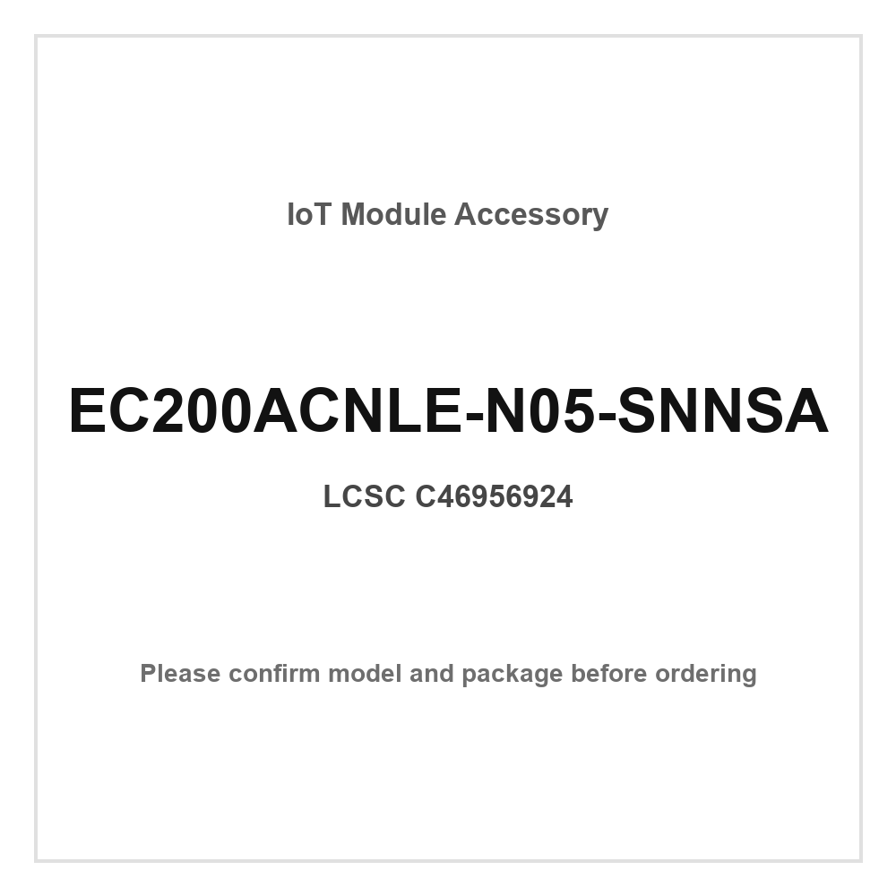 1pcs EC200ACNLE-N05-SNNSA I2C  - Smart Home Iot recensie en prijs